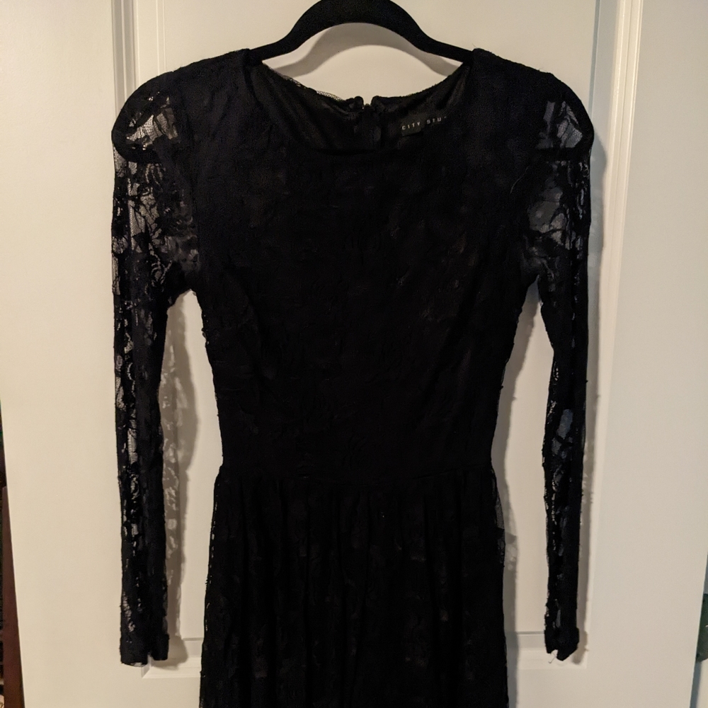 Black Lace Dress
